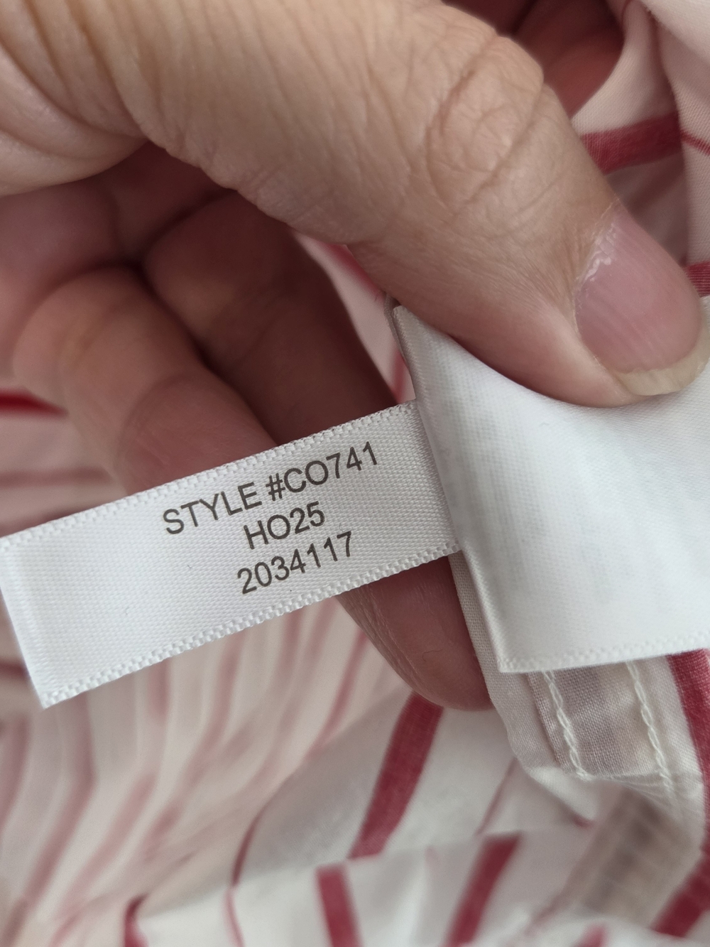 J Crew Peppermint Striped Cotton Poplin Pajama Pant Set - Picture 13 of 13